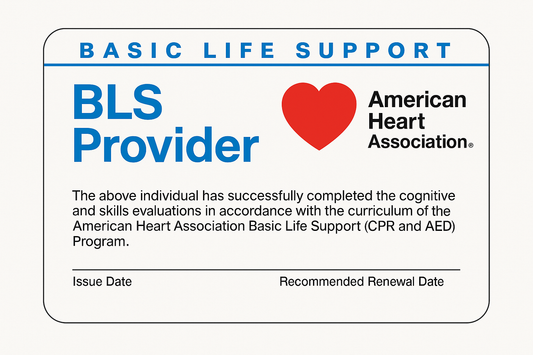 AHA BLS PROVIDER $90 INCLUDES BOTH PARTS