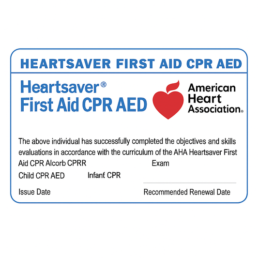 HEARTSAVER CPR/AED/FIRST AID  $95